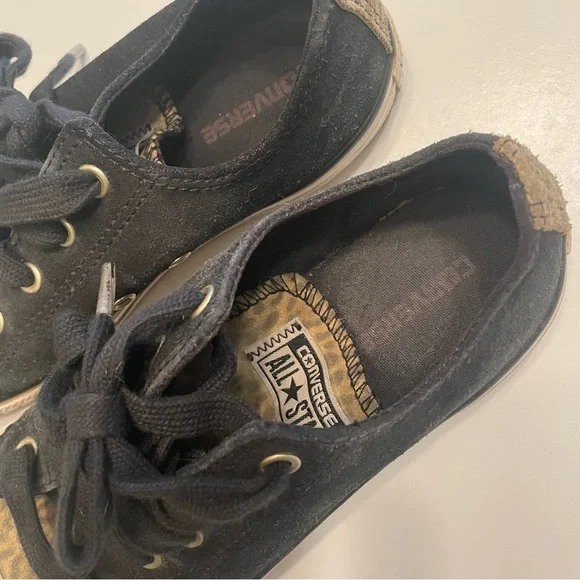Suede Leopard Converse - Picture 2 of 5